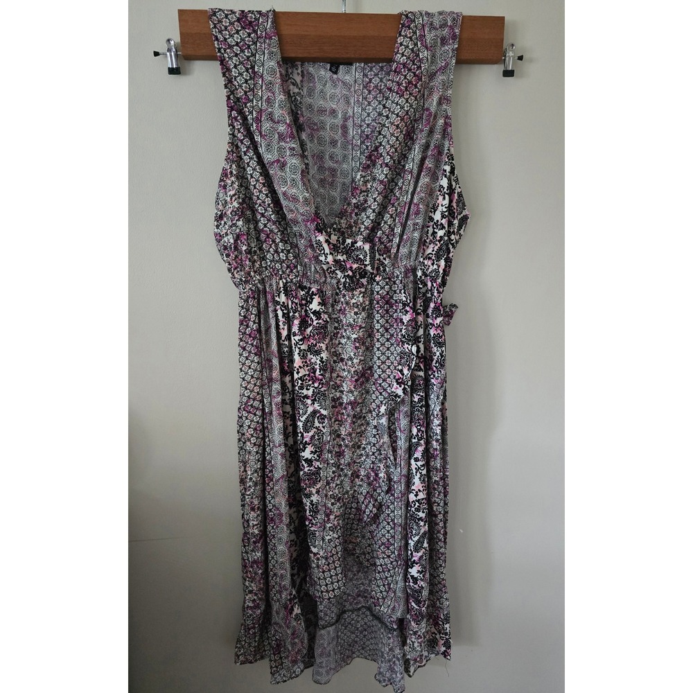 Chelsea Studio 4X 34/36 boho patchwork maxi dress